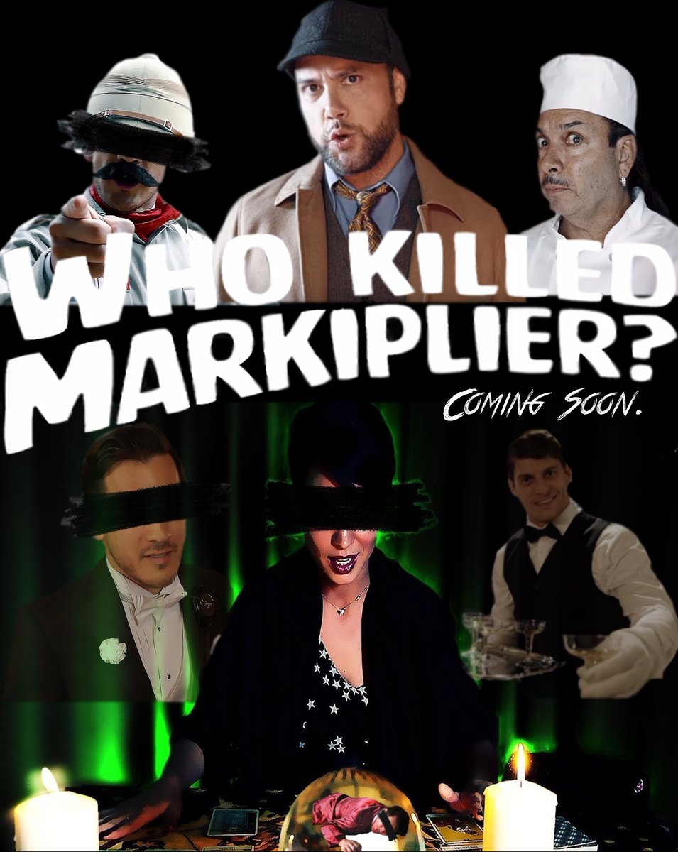 starrykota's tweet photo. He's dead and the killer is hiding among the shadows, disguised as one of you. Do have what it takes to find out Who Killer Markiplier? https://t.co/UWccgx7KoI