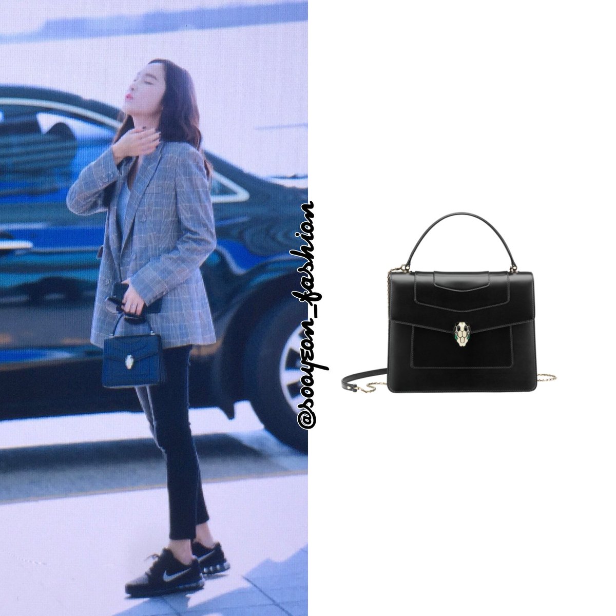 jsy fashion on X: 171014 Jessica Jung @ Incheon Airport BVLGARI