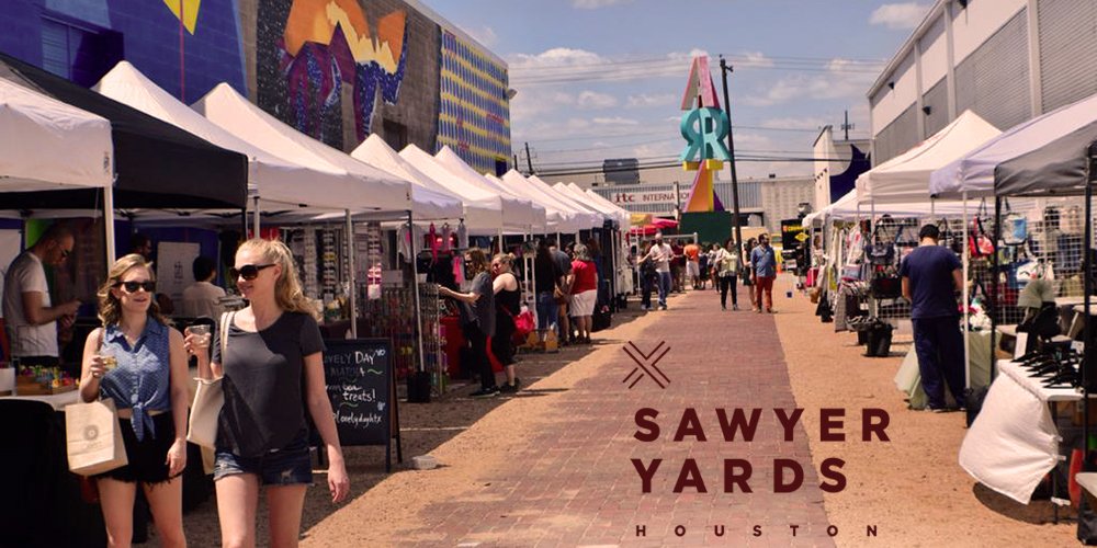 This 10/14 is #SecondSaturday AND The Market <a href="/SawyerYardsHTX/">SawyerYardsHTX</a> Visit all the studios &amp; shop local artisans #HoustonArt sawyeryards.com/second-saturday