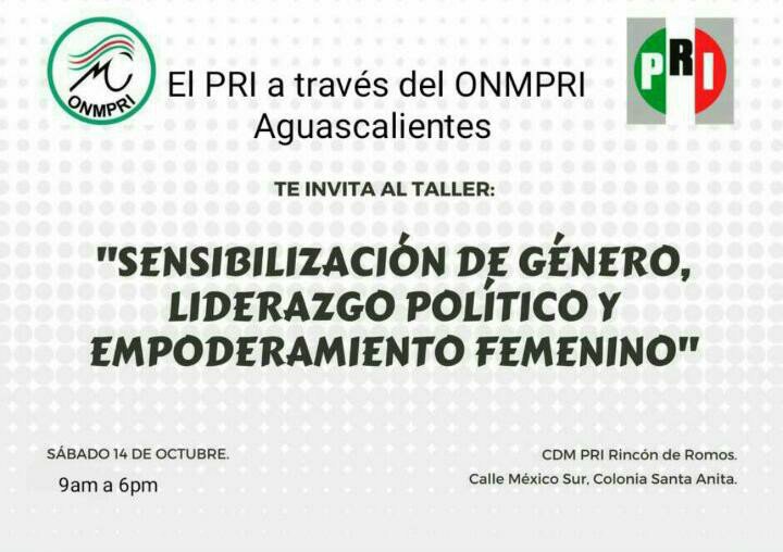 PRIAguas's tweet photo. Uno de los grandes compromisos del @PRIAguas es la capacitación de las mujeres, te esperamos este sábado! @enriquejuarezr @dennis_ibarra_ https://t.co/Qw2Bh6bpy8