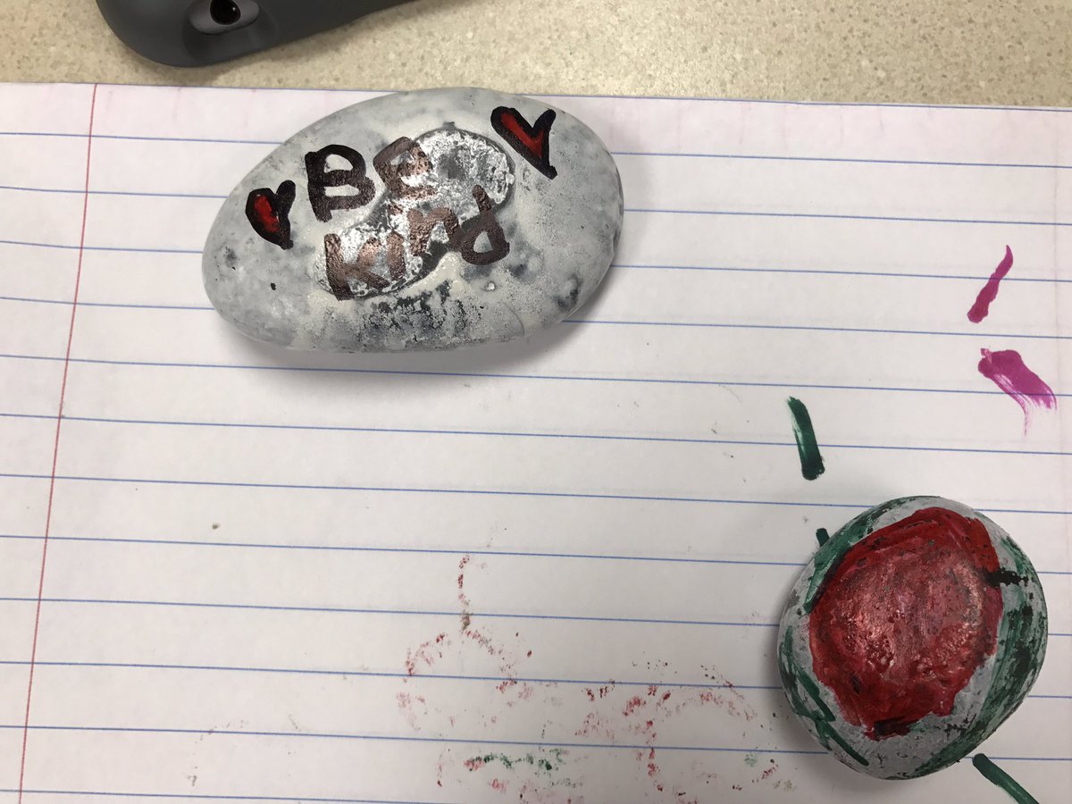 aswickhse's tweet photo. This class thinks Kindness Rocks! We can't wait to look on Google Earth to see where they are placed! https://t.co/HMp1a7Pkqx
