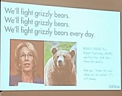 karenprigodich's tweet photo. We shall overcome!
#56thnwmc @MFAnnie #NWMC2017 #ignite https://t.co/JXHOANAW3M