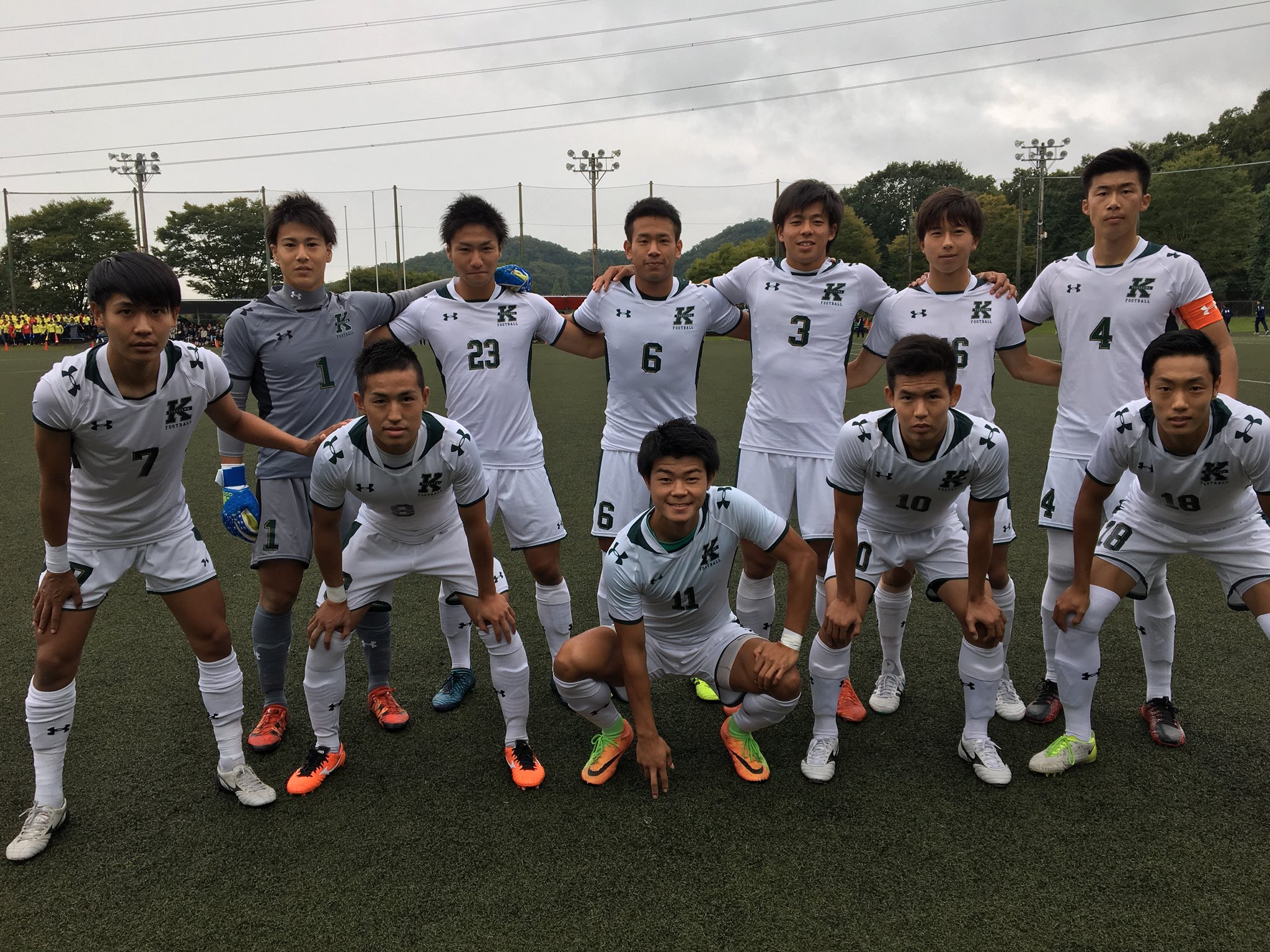 関東学院大学サッカー部 神奈川県大学サッカー秋季リーグ第6節 産能大第2g 関東学院大学 Vs 産業能率大学 キックオフ 関東学院大学サッカー部 神奈川県大学サッカー秋季リーグ第6節 産能大第2g 関東学院大学 Vs 産業能率大学 キックオフ