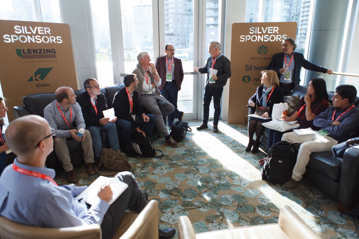 FSC_GA's tweet photo. Thanks Silver Sponsors Precious Woods, Mondi, Lenzing, Klabin, Sappi, Arauco, Greenberg Traurig, Tembec, Arkhangelsk &amp; Air Canada #FSCGA2017 https://t.co/ntCC1FkGjb