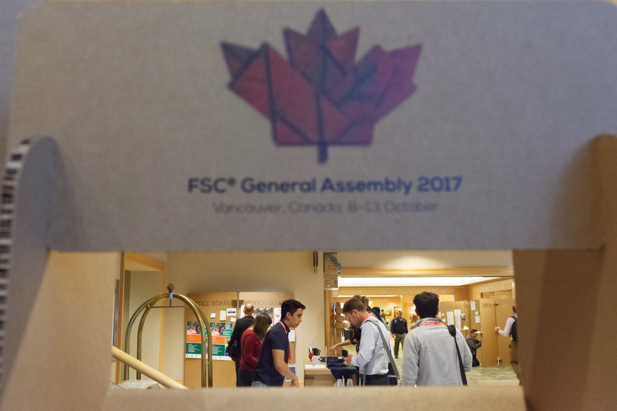 FSC_GA's tweet photo. Thanks Silver Sponsors Precious Woods, Mondi, Lenzing, Klabin, Sappi, Arauco, Greenberg Traurig, Tembec, Arkhangelsk &amp; Air Canada #FSCGA2017 https://t.co/ntCC1FkGjb