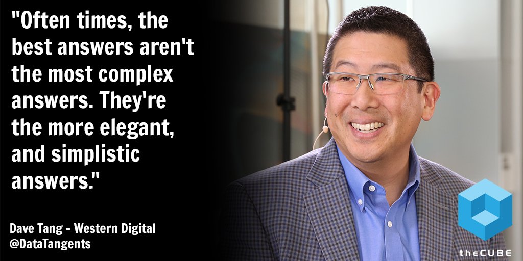 theCUBE's tweet image. Dave Tang from Western Digital on theCUBE #LetDataThrive #theCUBE