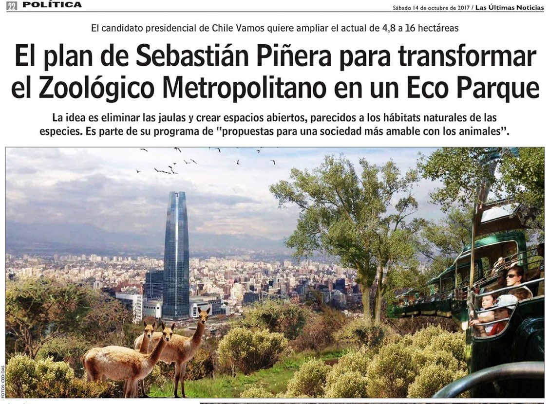 rbarriadillems's tweet photo. @guillier planea dejar animales en #Zoologicos tras las rejas !!!
Acá la propuesta de @sebastianpinera para ellos ..
https://t.co/bh4i4zEYDL https://t.co/KhVqLLhS9D