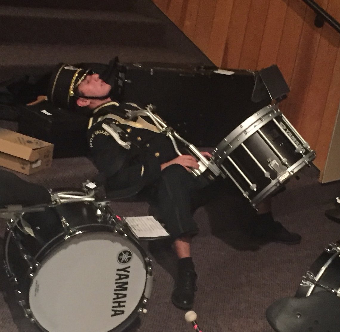 AVBands's tweet photo. Another fantastic marching season comes to an end π₯ Thank you seniors for your musicianship & leadership! #NowGetSomeSleep https://t.co/5oGvX8Y4In