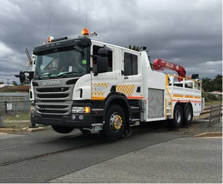 DFIT_SA's tweet photo. Our new road/rail track maintenance truck can drive on rail network &amp; roads, &amp; features up-to-date ergonomic, safety features #safeworkmonth https://t.co/XjN3QrmXPL