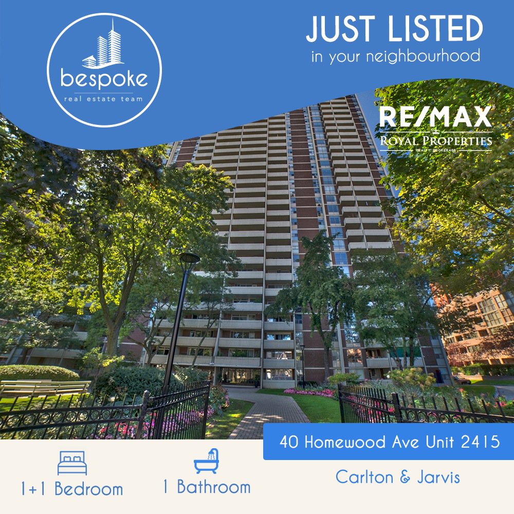 #JustListed this beautiful condo in Toronto! Call San at (416) 894-2579 for your very own personal tour!

#DowntownTO #RealEstate