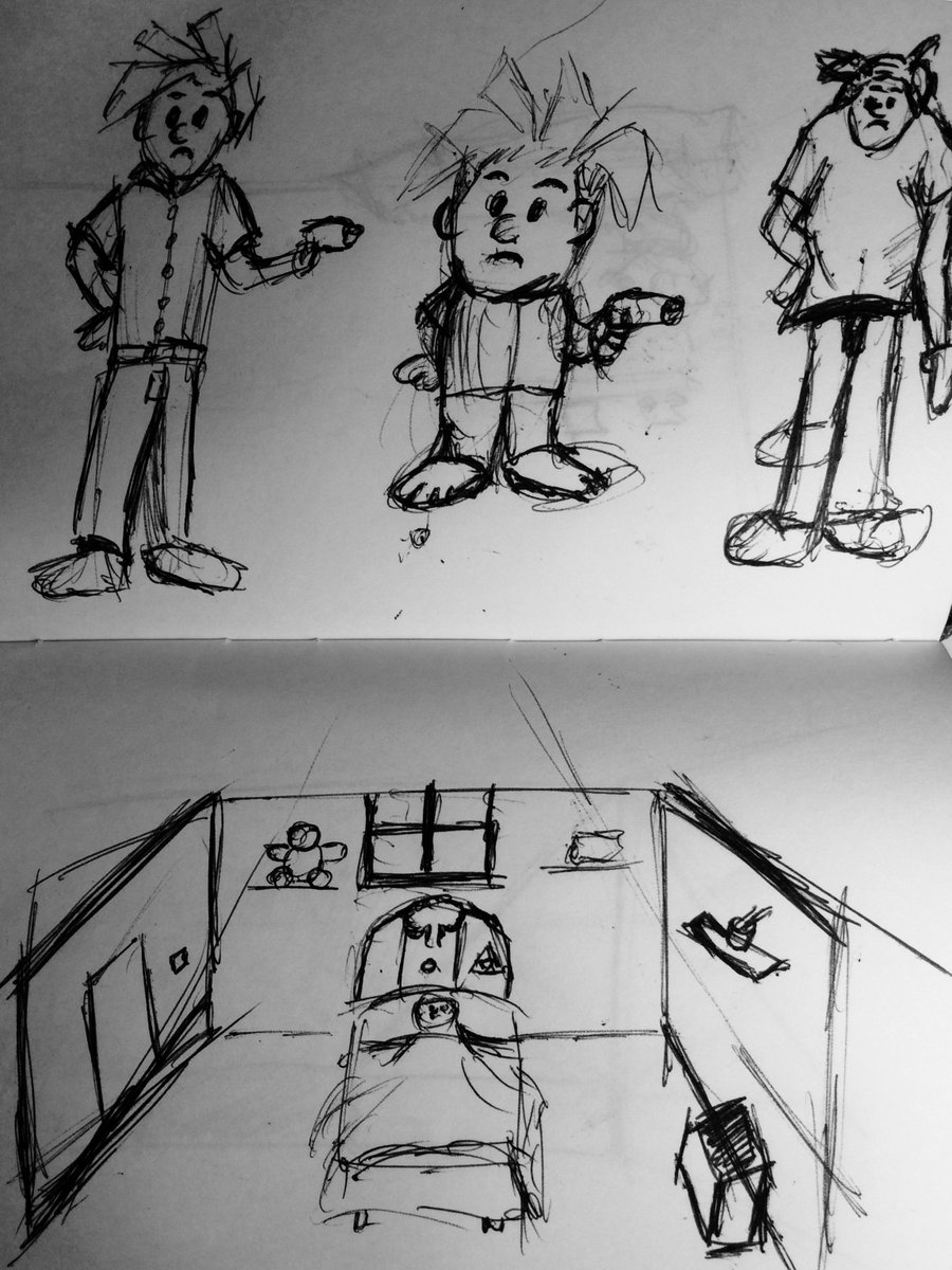 thluiz's tweet photo. Concepts for a game we´re making for #darktober17 #gamedev @DarkTober  #inktober #inktober2017 https://t.co/HTIGwk3RYB