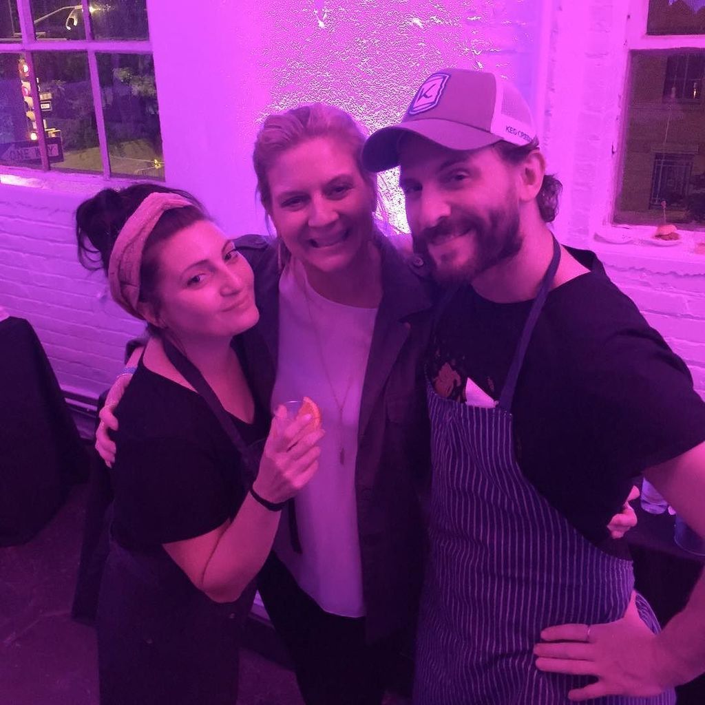 amandafreitag's tweet photo. Delicious food from @lauren_b_rad @nycwff Ladies Night event! #badasschef #radtag #cheflife https://t.co/Hx3P0Dnmr3 https://t.co/4ROd0VXZxi