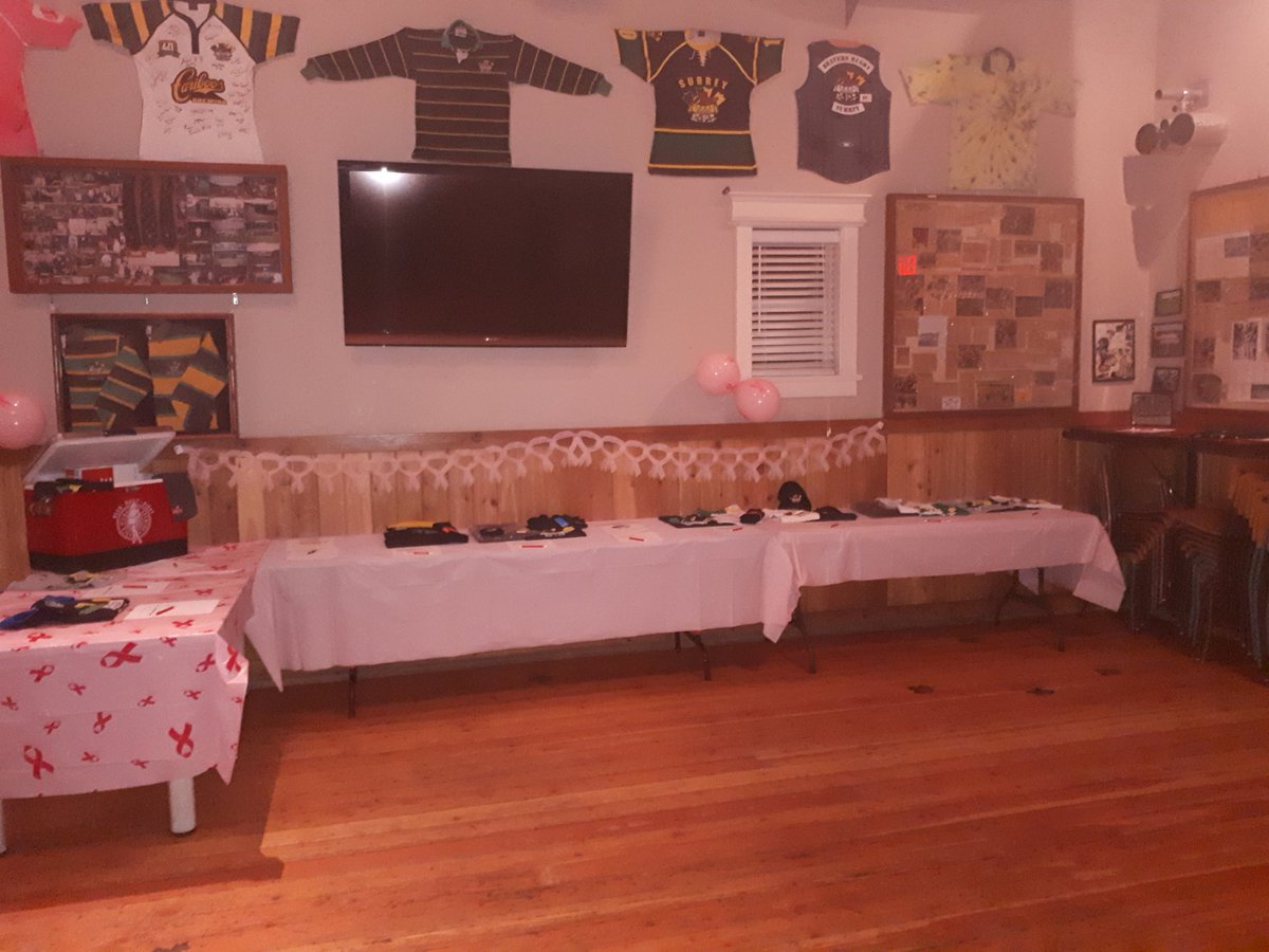 BeaversRugby's tweet photo. It's been a busy day prepping for #ruckforthecure tomorrow! All worth it! Should be a great day @bcrugbyunion @BCRugbyNews @cancersocietybc https://t.co/z8bmHSj8p1
