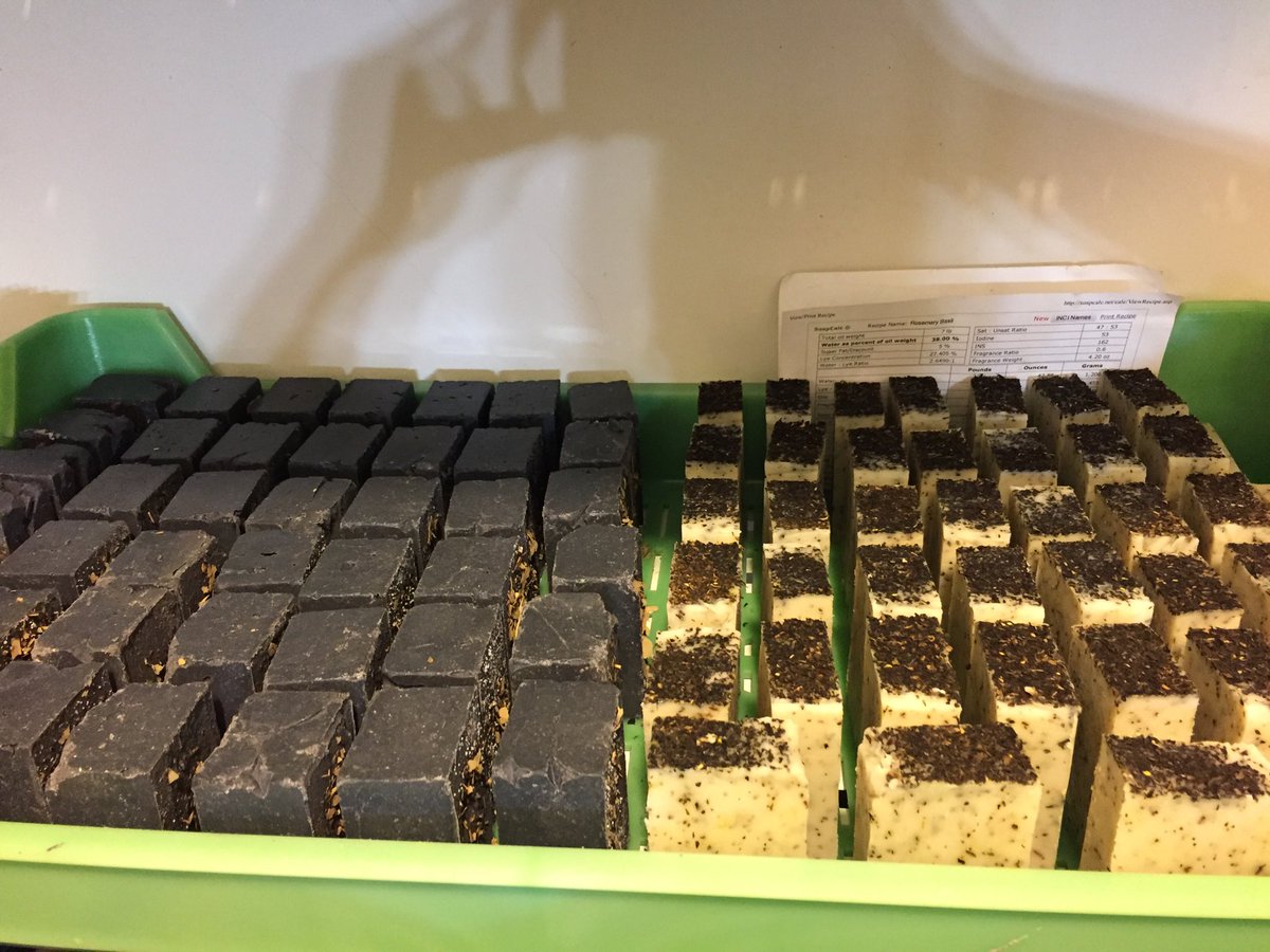 LadyMage22's tweet photo. Rosemary Basil Artisan Spiritual Soap &amp; Black Sea Salt Soap in the shop! https://t.co/PVS26eJKlr https://t.co/O4Jqq5uh57