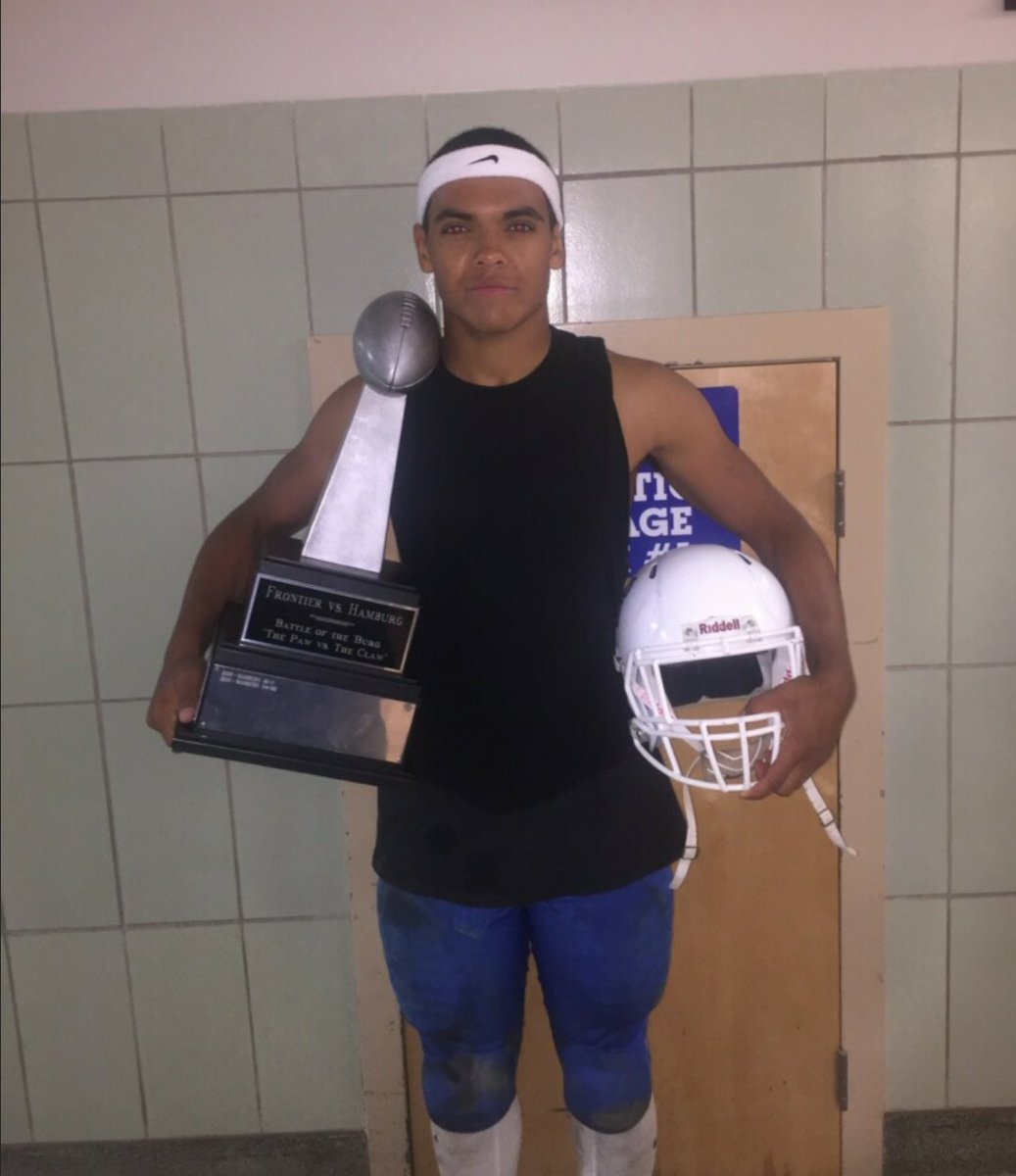 Congrats to PrepStar Elite 2019 SS/ATH Tyler Bailey on being named Character Athlete of the Game in Frontier's 22-20 win over Hamburg! <a href="/WNYAthletics/">WNY Athletics</a> #preptalklive #wnya <a href="/WGRZHSSports/">WNY HS Sports</a> <a href="/CrossTrainingA/">Cross Training Athletics</a> <a href="/UIndyFB/">UIndy Football</a> <a href="/UIndyAthletics/">UIndy Athletics</a>