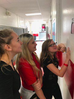 CampMiddle's tweet photo. Miss Kayla McMillen's students analyzed figurative language in Edgar Allen Poe's writing and a scavenger hunt! #PCMgrows https://t.co/wYBkLwFrrS