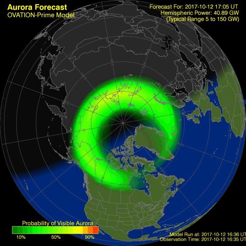 chematierra's tweet photo. ACTUALIZACIÓN;
Tormenta solar en desarrollo últ.15h Oct13 y 14/2017
Menor 9h; G-1 Kp5 
Moderada 6h; G-2 Kp6
+Info:
https://t.co/zBi04TFaWl https://t.co/t9lpXXQmv9