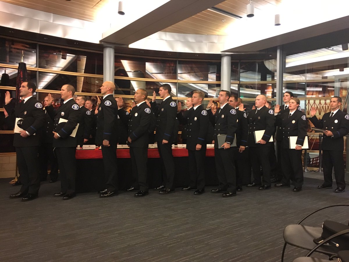 SeattleFire's tweet image. Congratulations to Recruit Class #105. We are happy to officially welcome you to the Seattle Fire family. #class105 #firefighters