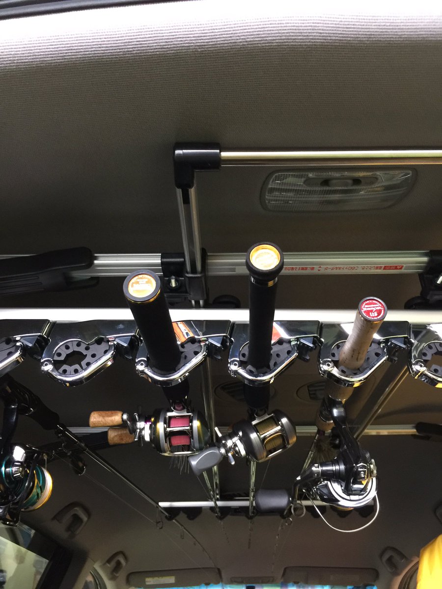 オートバックス氷見店 富山県 氷見市 福光店にてお買い上げ頂いたオデッセイの方が 趣味の釣り竿を収納する為にロッドホルダーをご用命 取付致しました これでスッキリですね ロッドホルダー 釣り竿 収納アイテム T Co 6lfeg8kkb4