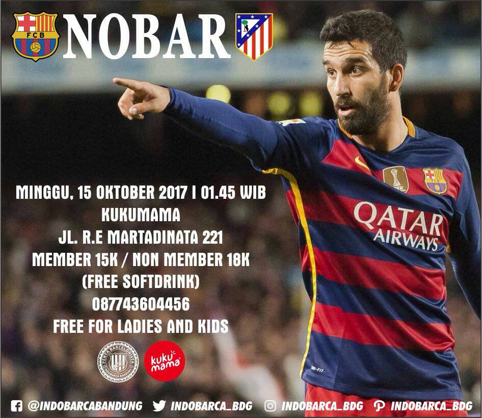 Yok ges jangan lupa Gea 😂
#chapterEvent
#indobarca_bdg
#Indobarca