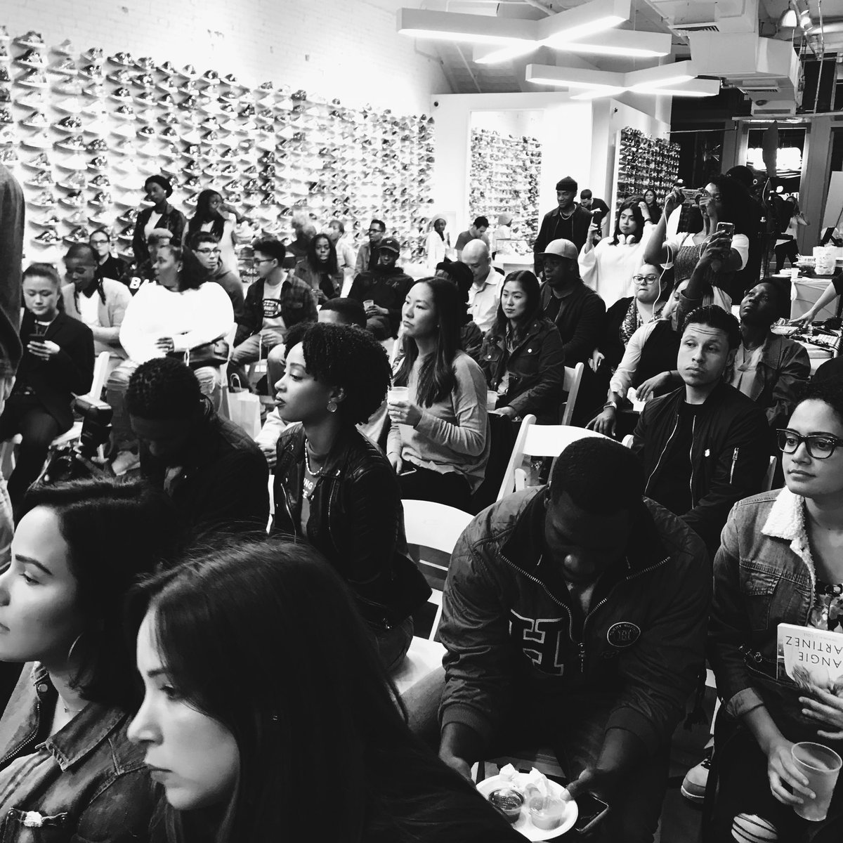 InRealLifePod's tweet photo. Thank you for showing us love at our 1st ‘LIVE’ #InRealLife. We had so much fun! 👟🎧 https://t.co/RUNnQ6PRXR