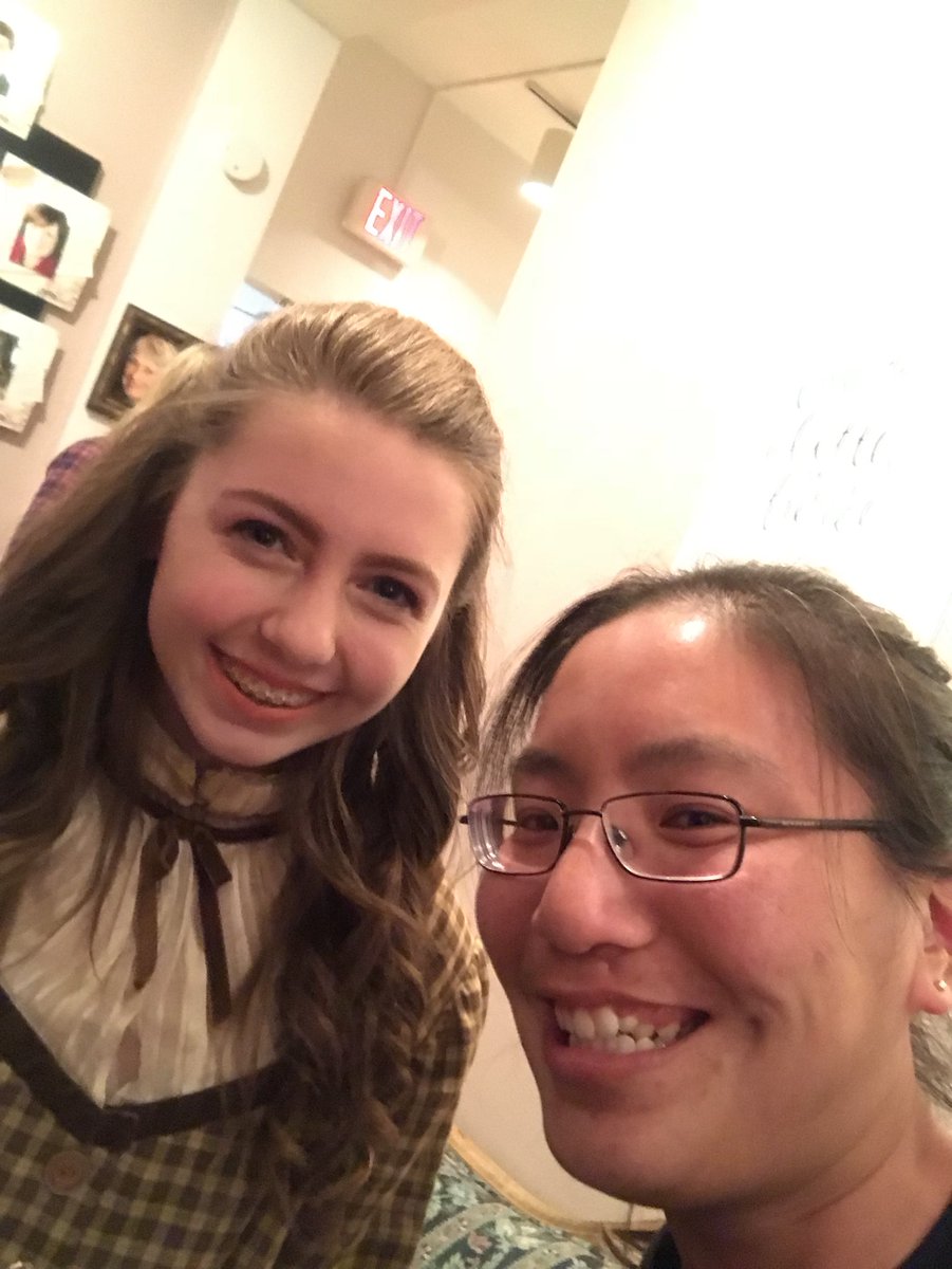 NHIChoirs's tweet photo. Supporting some #wolfpacksinger alum! Congrats to #lakecountryplayhouse on an outstanding production of Little Women!!! @RebeccaforReal https://t.co/Sc8R8waEgl