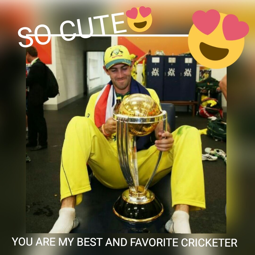 Happy birthday to Australia\s cutest and my favorite cricketer Glenn Maxwell Ur really Great!!   