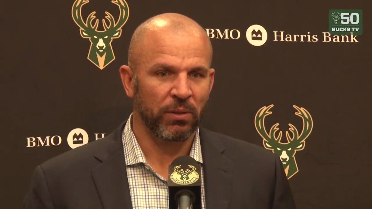 "We have a lot of guys that can shoot the three...this is something that the guys have been working on..." https://t.co/7cBIOrJjP4