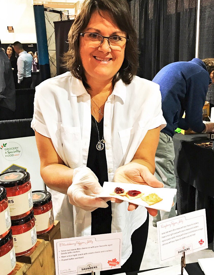 A few faves @rockywinefood. Chefs at work @workshopyyc - amazing plates! Delicious bites @hyattcalgary Pepper jellies @saunders_family_farm