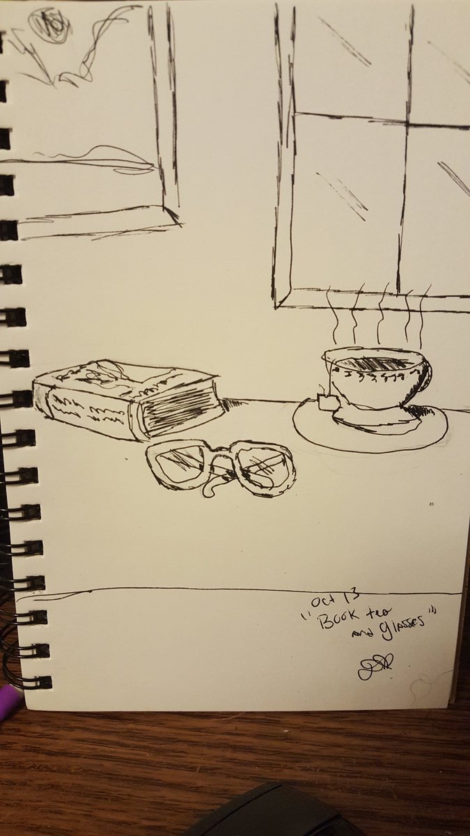 Divashadoesart's tweet photo. Day 13 #designdolls : books teacup and glasses #Inktober #inktober2017 https://t.co/Jc1Lm6ZFXb