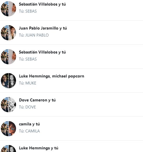 IdolsHelper's tweet image. RT PARA ESTOS DM´s😍👑☂️
#RipZigi #WeLoveYouCamila