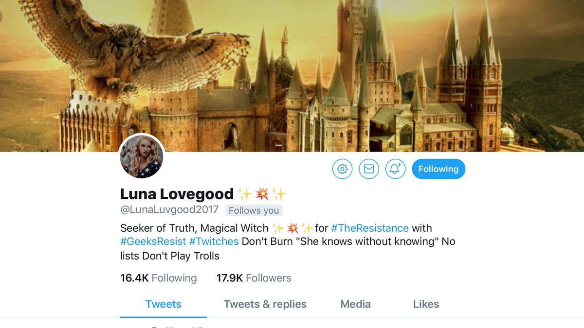 AHamiltonSpirit's tweet photo. Hey guys show a little Luv to my good friend in #TheResistance @LunaLuvgood2017 with a Follow. She'll #FollowBack. 🙏✊️🇺🇸 https://t.co/swGbF1fJ9s