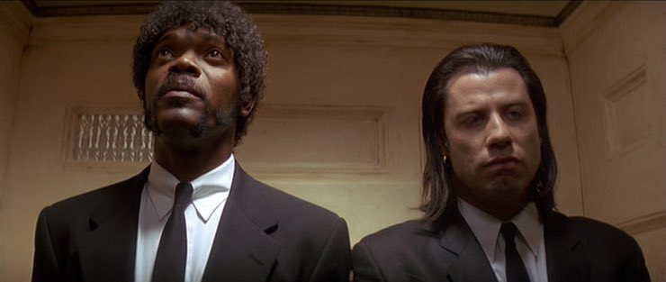 cine_maddict's tweet photo. 23 years ago today, Quentin Tarantino released one of the most iconic films ever made. Pulp Fiction. https://t.co/W3ddidr9SL