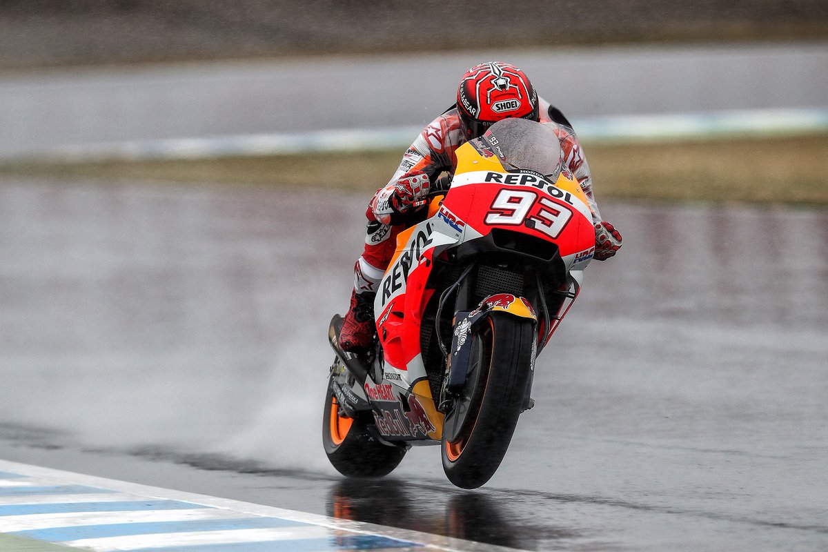 #MM93 flies to the top of the timesheets with 15 mins remaining. On fire in #Motegi! 🚀🚀🚀🚀 
#FP4
#JapaneseGP