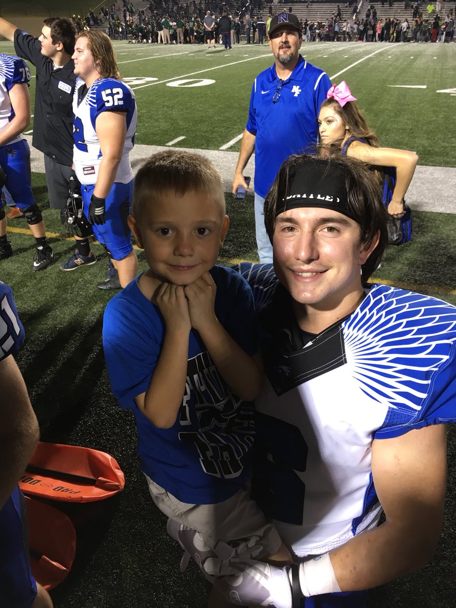 PaulaHogwood's tweet photo. After big Win, Luke had to find his big brother Kyle Hogwood! #futuregoon https://t.co/pZpkopu33s