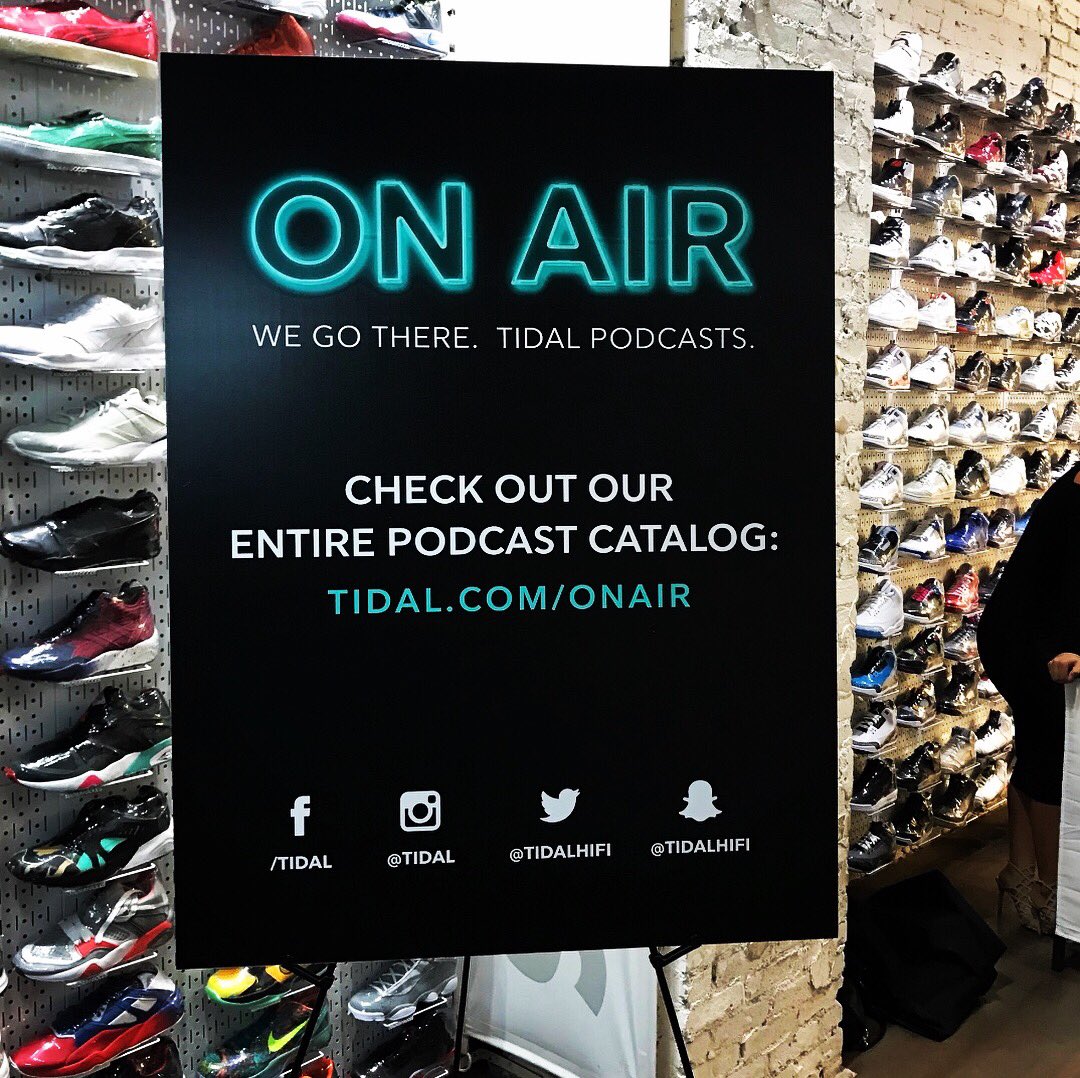 angiemartinez's tweet photo. our 1st live @inreallifepodcast was so dope! thank u to everyone that joined us at @stadiumgoods 2nite! drops tues on @TIDALHiFi #Episode10 https://t.co/ijrHbOqI2x