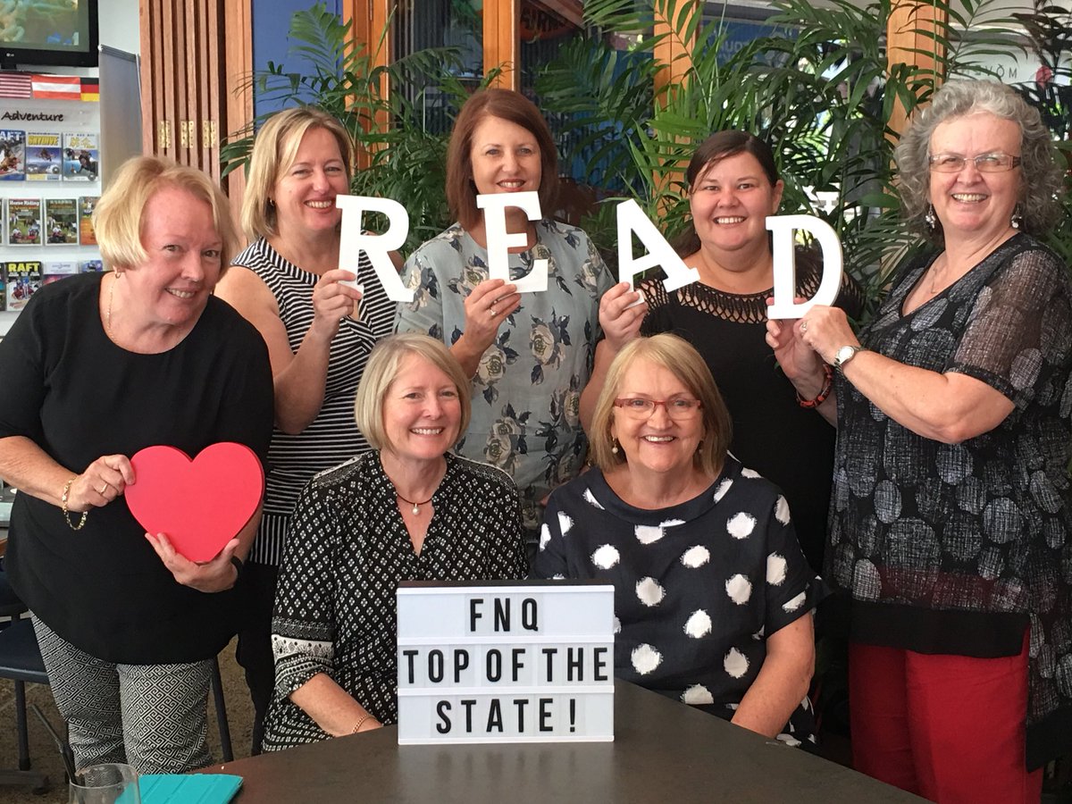 Celebrating a win for reading with State Final Winners of #CBCA #ReadersCup #Cairns