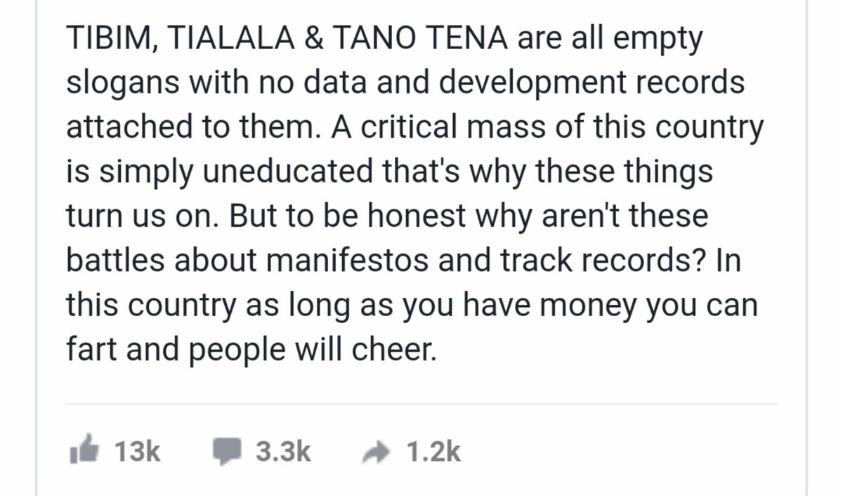 Owaahh's tweet photo. Other than being called a "critical mass" that is "simply uneducated" by @sautisol this week, that last line caught my eye.

A thread. https://t.co/cpfDBcwaNF