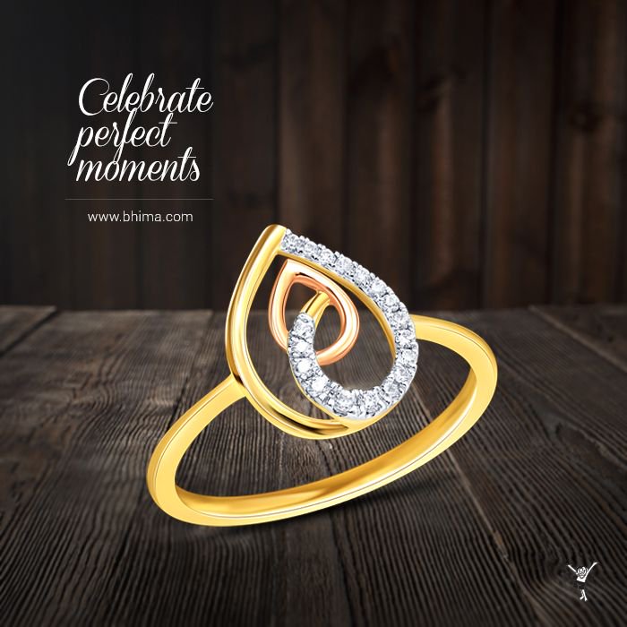 Bhima Jewellers 26K Yellow Gold ring for Women, 1.9 g : Amazon.in: Fashion