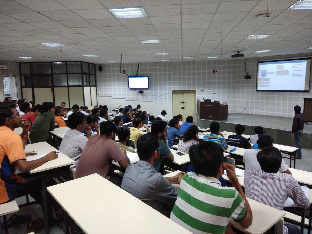 AEI_IITR's tweet photo. #day_2 #TechTalk4 on "ADVANCES IN HETEROGENEOUS COMPUTING" by Kiran Nataraju https://t.co/FBBhiMrXVl