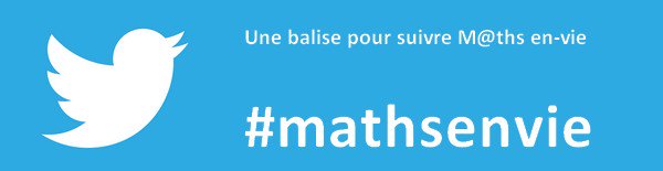 classeTICE's tweet photo. Vous voulez aborder les maths autrement ? Suivez la balise #mathsenvie : https://t.co/gi8a7own9k https://t.co/lKb19u2Ljj