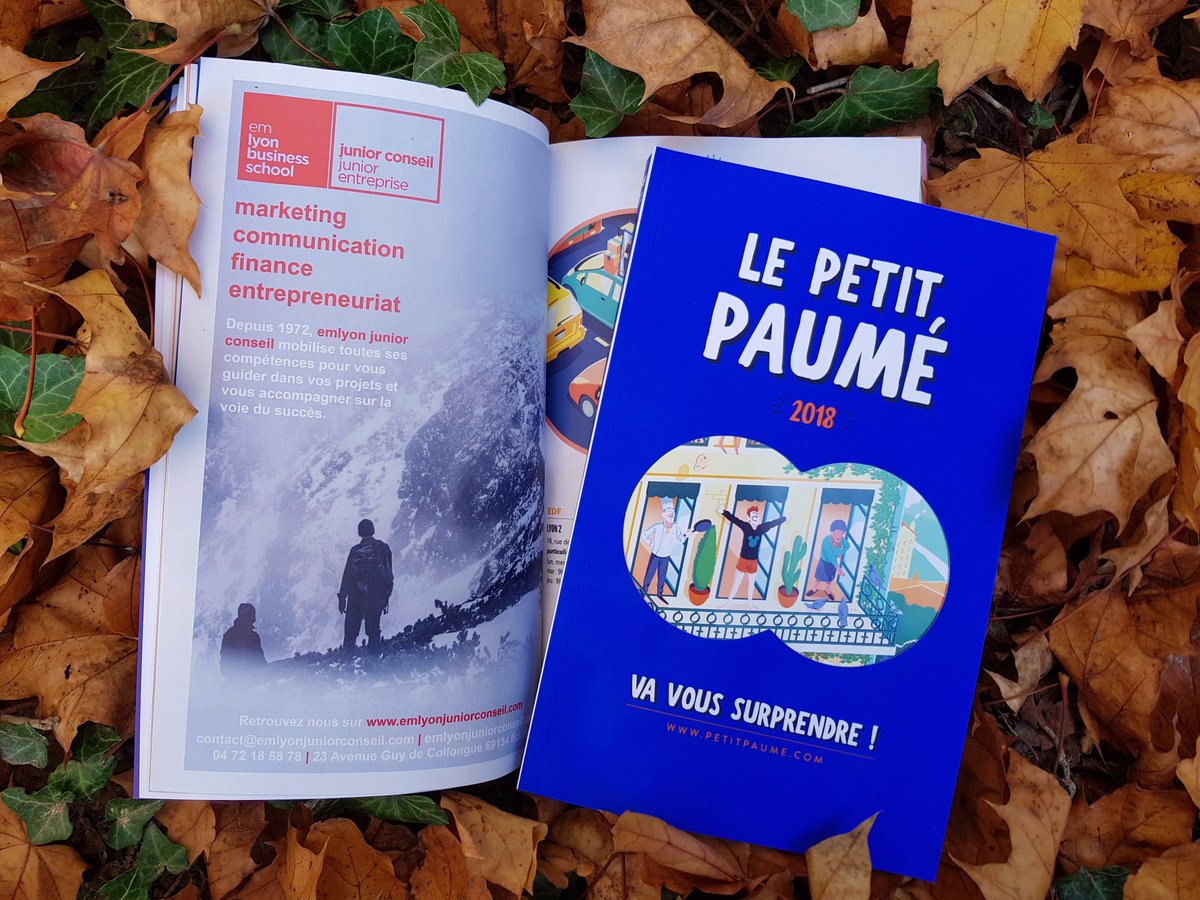 emljc_'s tweet photo. @emlyonjrconseil s'affiche dans @lePetitPaume édition 2018 ! N'oubliez pas de venir chercher votre exemplaire aujourd'hui Place Bellecour ! https://t.co/3CG5xVt6Vi