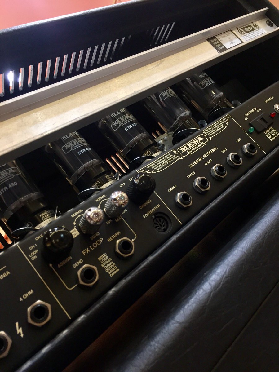1484umeda's tweet photo. 【イシバシ梅田★AMP】
中古のMESA、DUAL RECTIFIERのスタックが入荷しました!!
ヘッド、キャビ共に中古で入荷したら即売れの商品ですので、探される方はお早めにチェックして下さい👍
#中古楽器 #MESA #RECTI https://t.co/S0mzo0CWPS