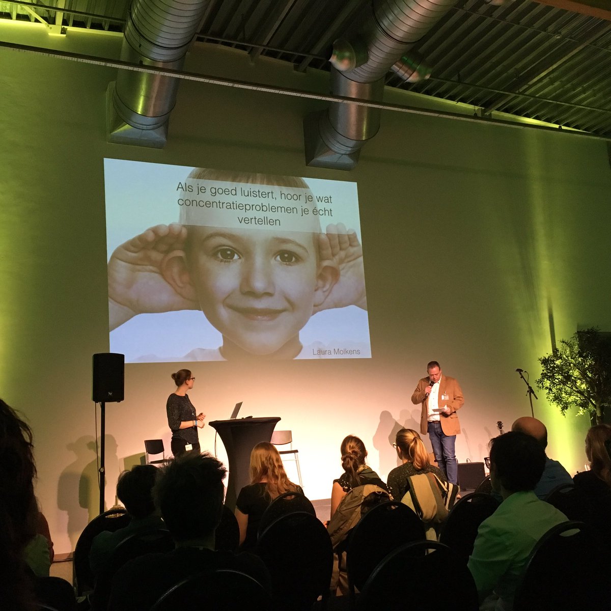 Geweldige lezing van Laura tijdens de de dag van de beelddenken! #DVDB17