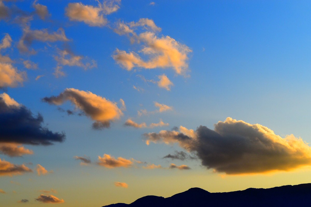 魚の群れみたいな雲