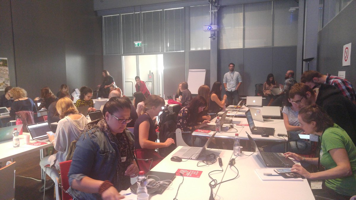 RailsGirlsGVA's tweet photo. Working hard and having fun! #railsgirlsgva #railsgirls @womenintech https://t.co/tvAtIApD8o