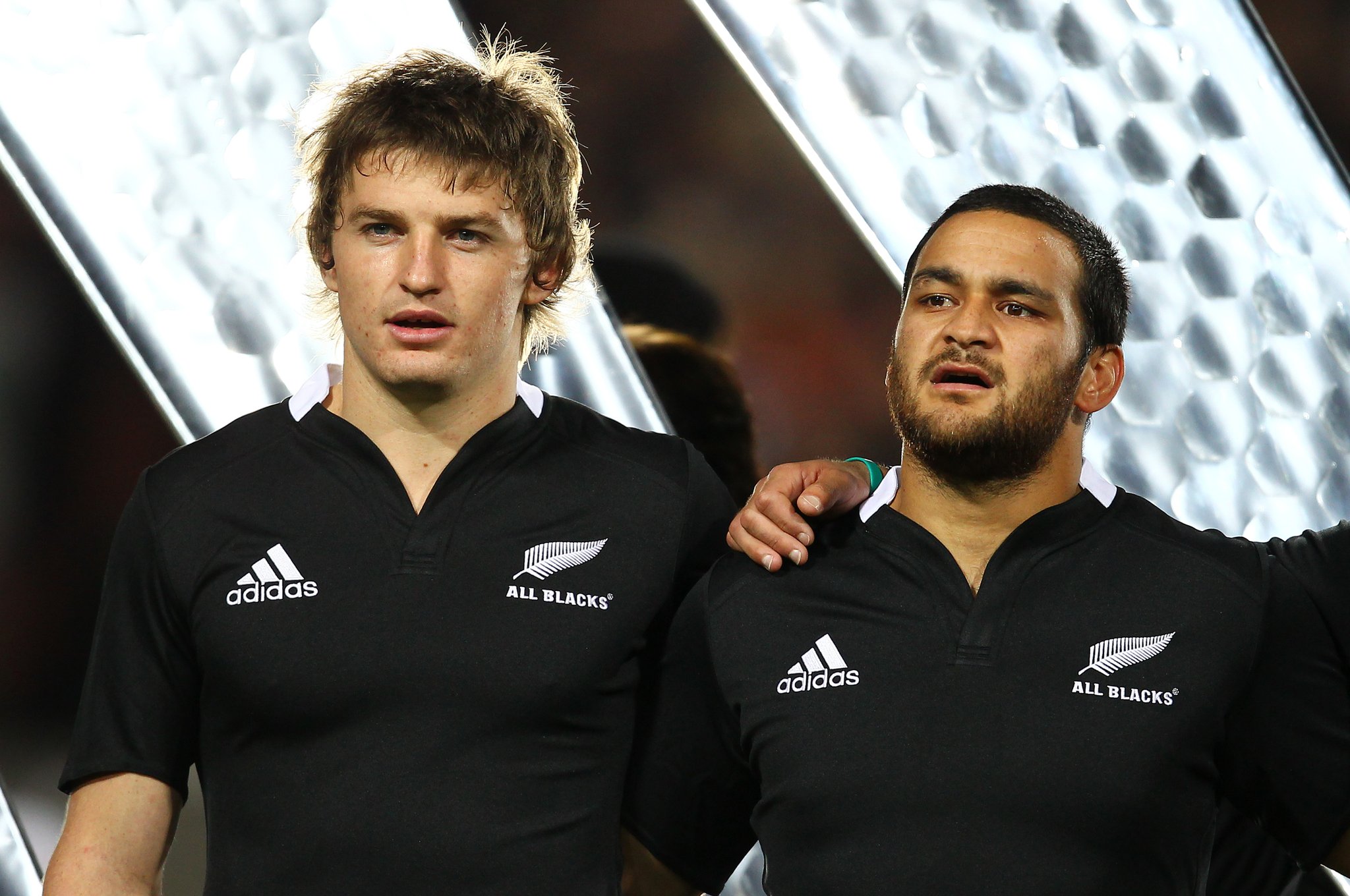 Beauden Barrett On Twitter Throwback To My First Allblacks Test With Piriweepu Congrats On An Awesome Career Brother