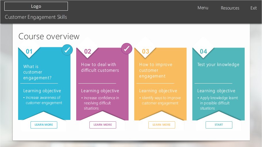 escapadelearn's tweet photo. Excellent customer service training template #elearning https://t.co/Fg9z4kkvtN https://t.co/Rc0CQeh6jd