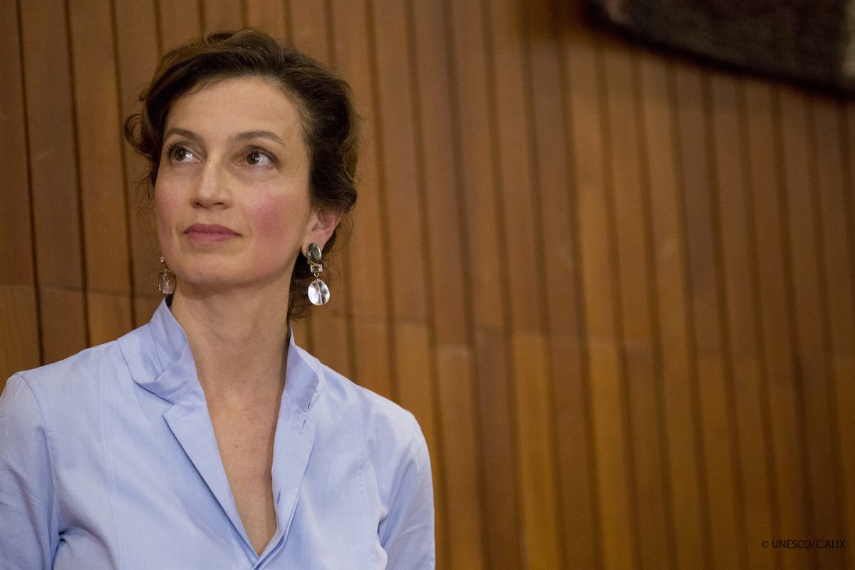 MorganeBravo's tweet photo. * @AAzoulay 🇫🇷nominated @UNESCO DG*👏🍀
👉https://t.co/nrISSYUHz7 #202EX #NextUnescoDG #UNESCO #UE #Diplomatie #DigitalDiplomacy #Softpower https://t.co/O58Dr93fnl