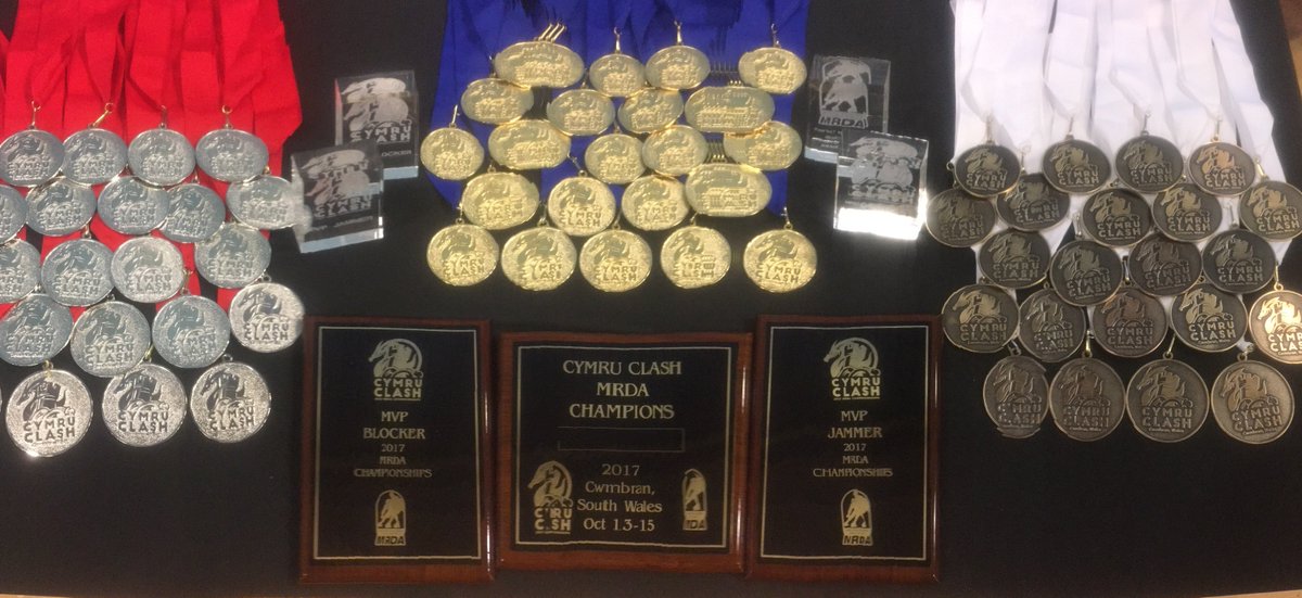 You’ve had a chance to see all the teams play now. Who do you think will or picking up these? #cymruclash #mrda2017 #rollerderby #awards